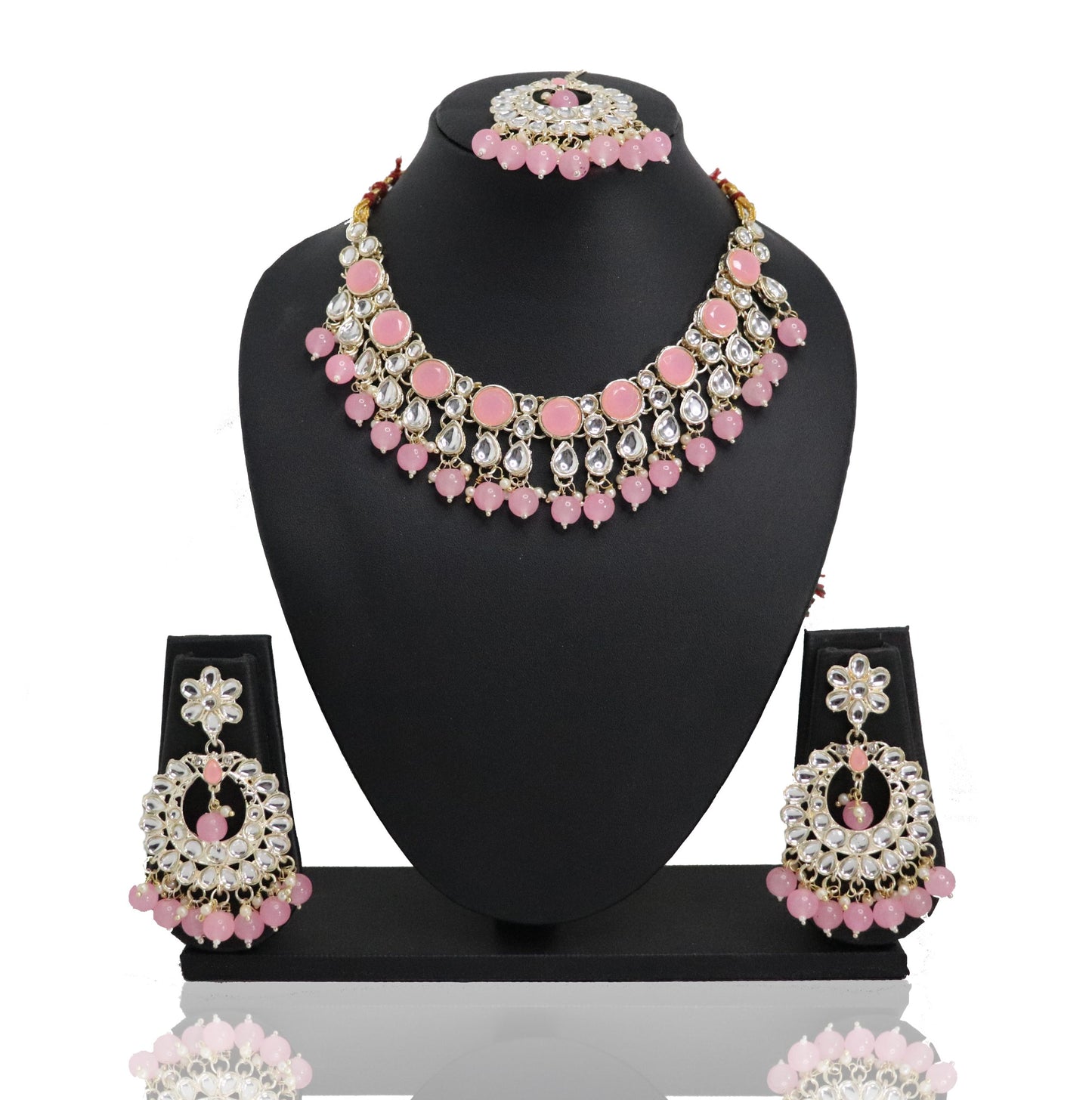 Coral Monalisa Choker Set