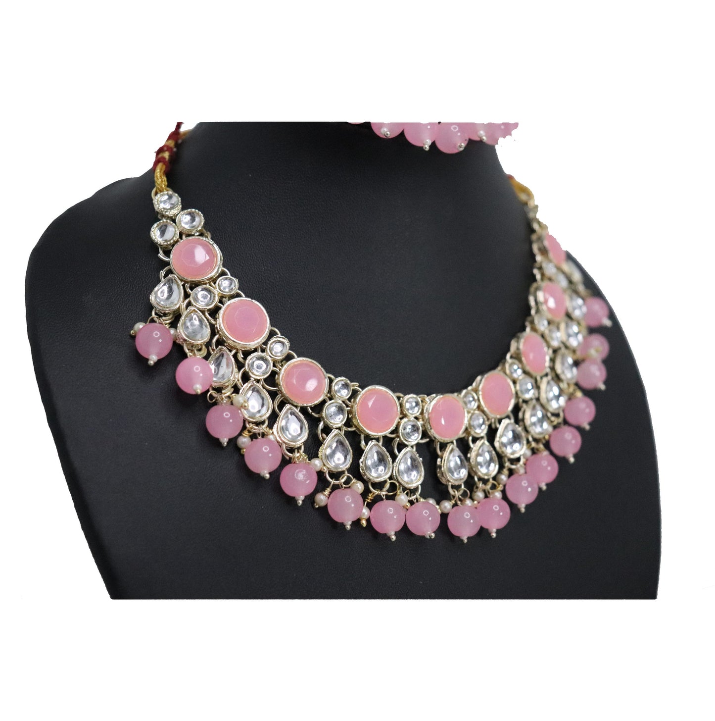 Coral Monalisa Choker Set