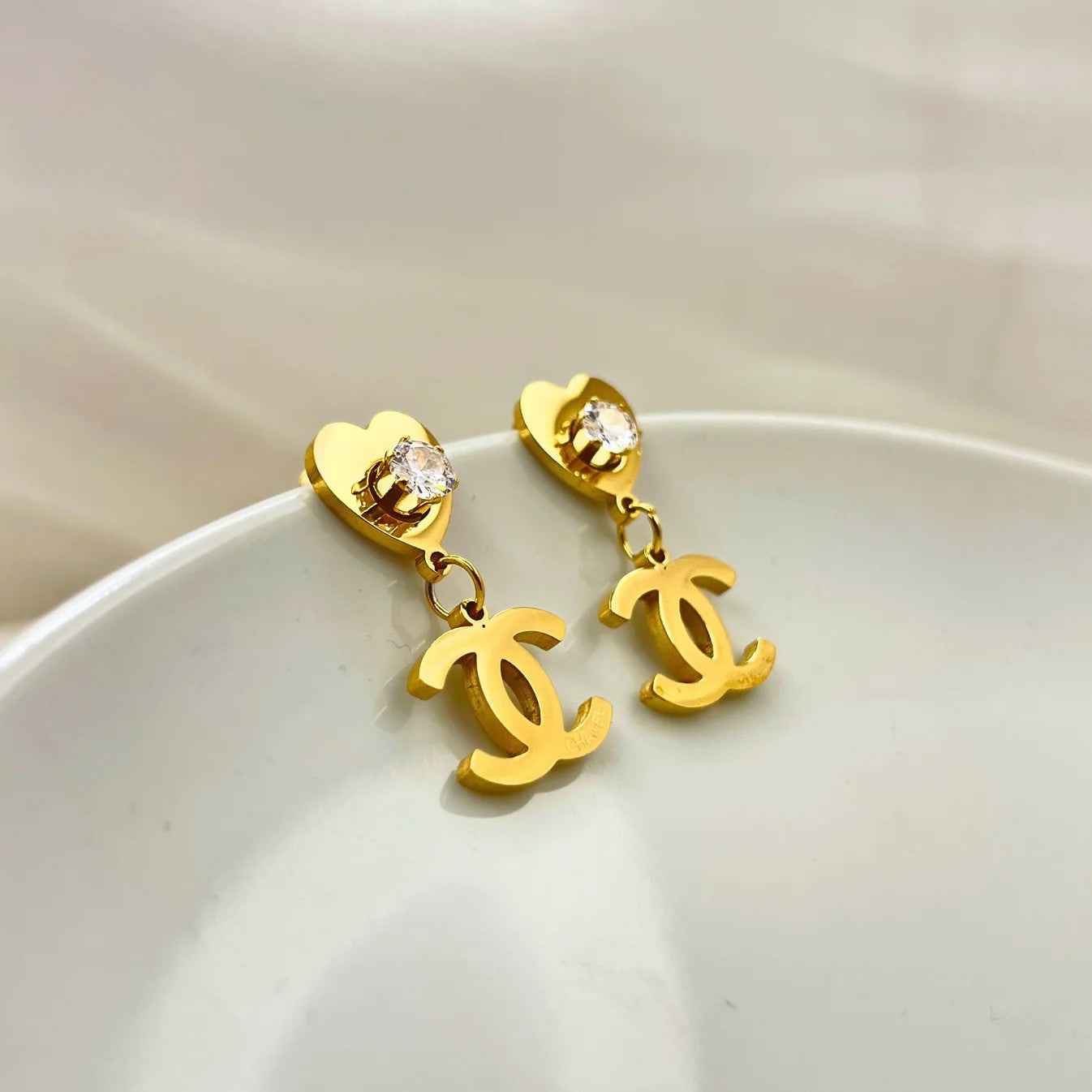 18Kt Chanel Earrings