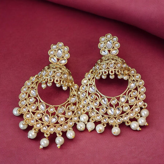 Kundan Statement Earrings