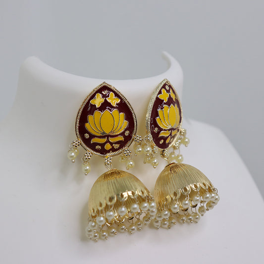 Wine Bahubali Jhumka